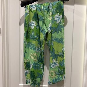 Tommy Bahama Green Floral Pants